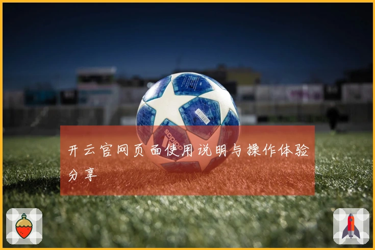 开云官网页面使用说明与操作体验分享
